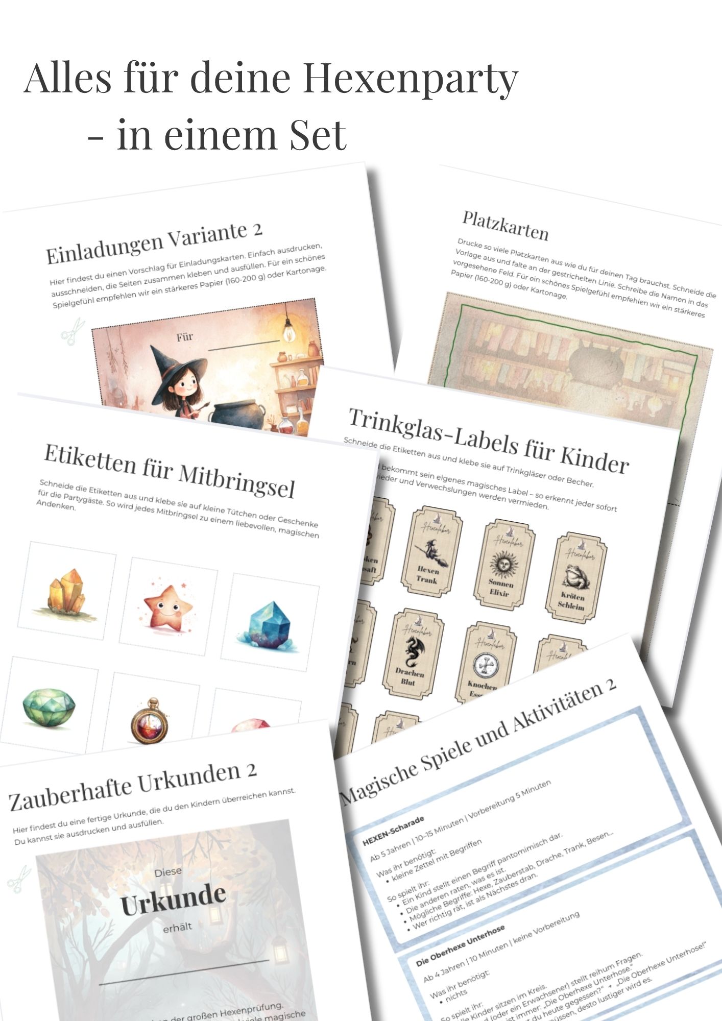 Hexenparty Set – Vorschau 3