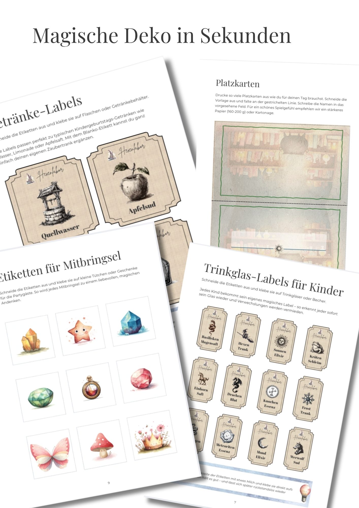 Hexenparty Set – Vorschau 5